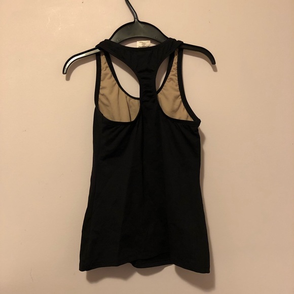 Kids Girls Body Wrappers Dance Black Tank Top - Picture 2 of 4